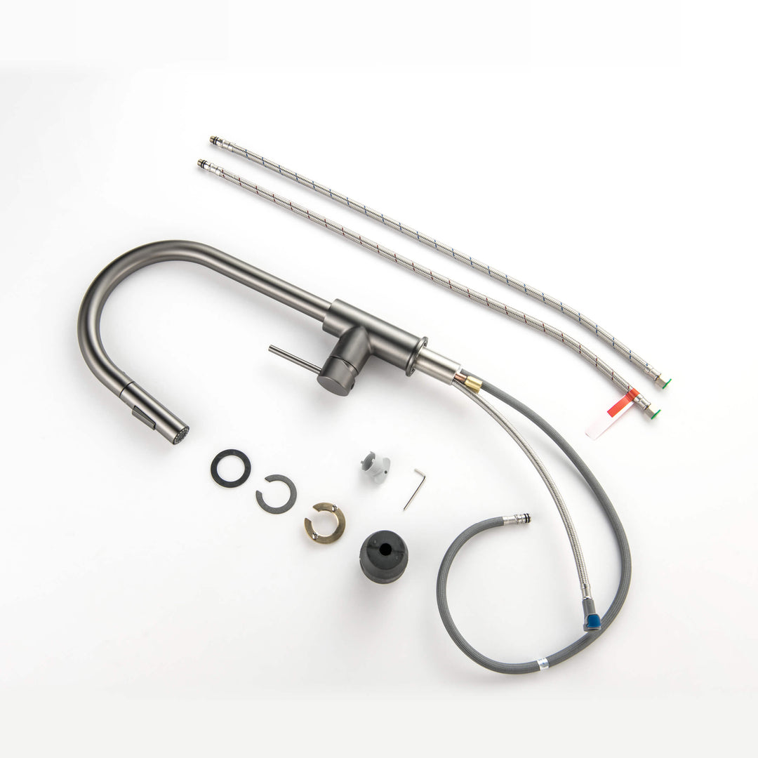 Halo Single-Handle Pull-Down Kitchen Faucet