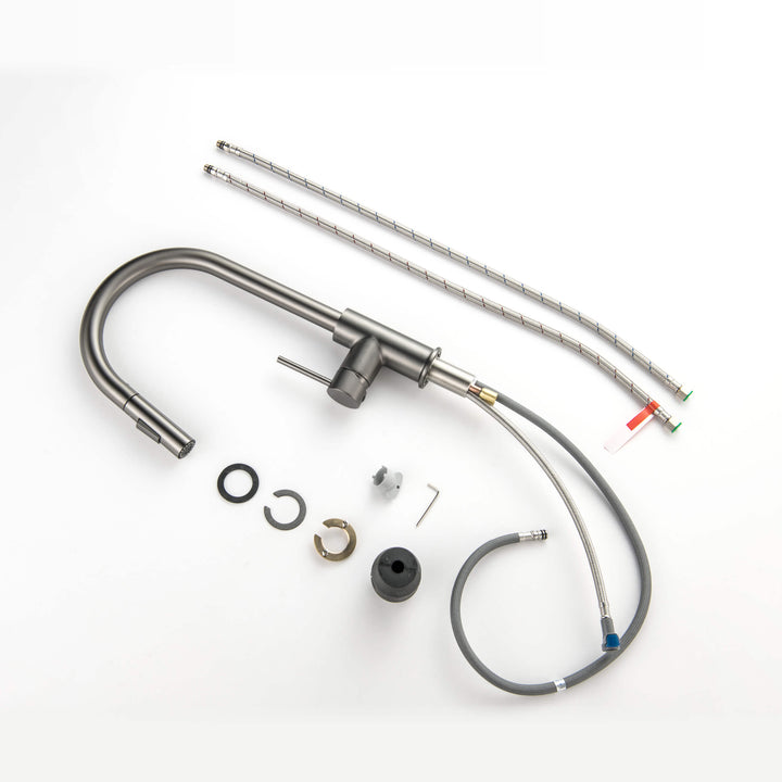 Halo Single-Handle Pull-Down Kitchen Faucet