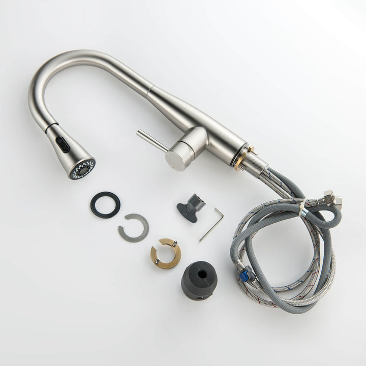 Plano Single-Handle Pull-Down Kitchen &amp; Bar Faucet