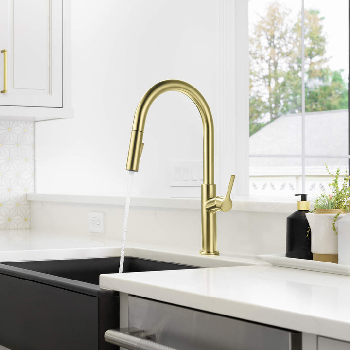Neo Single-Handle Pull-Down Kitchen Faucet in Sink 2018