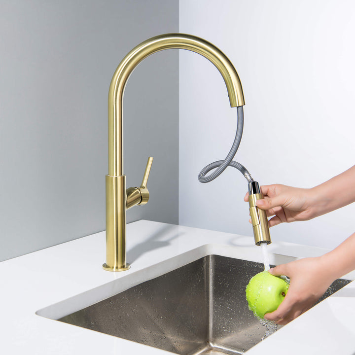 Neo Single-Handle Pull-Down Kitchen Faucet in Sink 2018