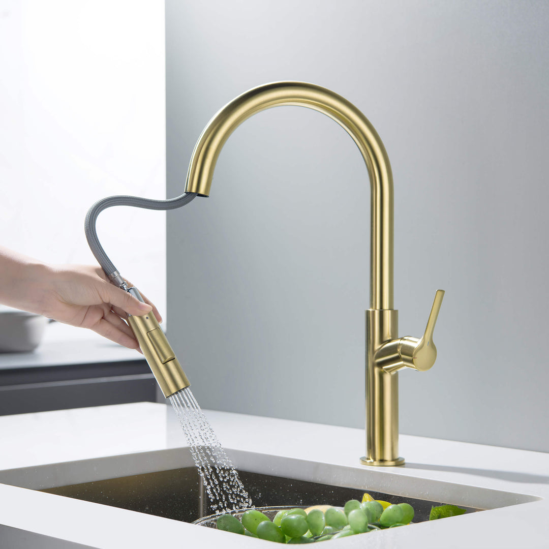 Neo Single-Handle Pull-Down Kitchen Faucet in Sink 2018
