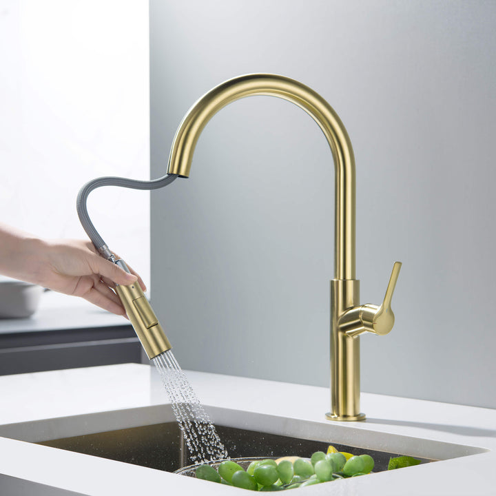 Neo Single-Handle Pull-Down Kitchen Faucet in Sink 2018