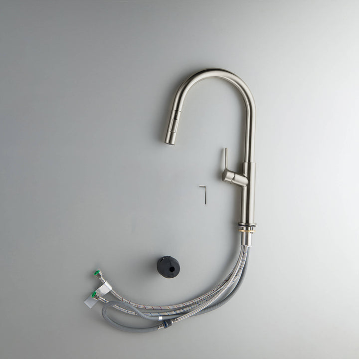 Neo Single-Handle Pull-Down Kitchen Faucet in Sink 2018