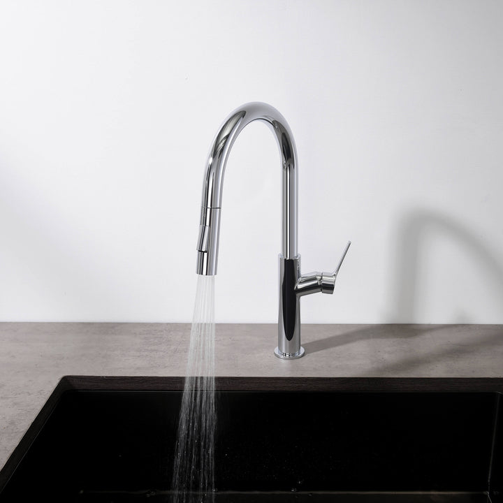 Neo Single-Handle Pull-Down Kitchen Faucet in Sink 2018