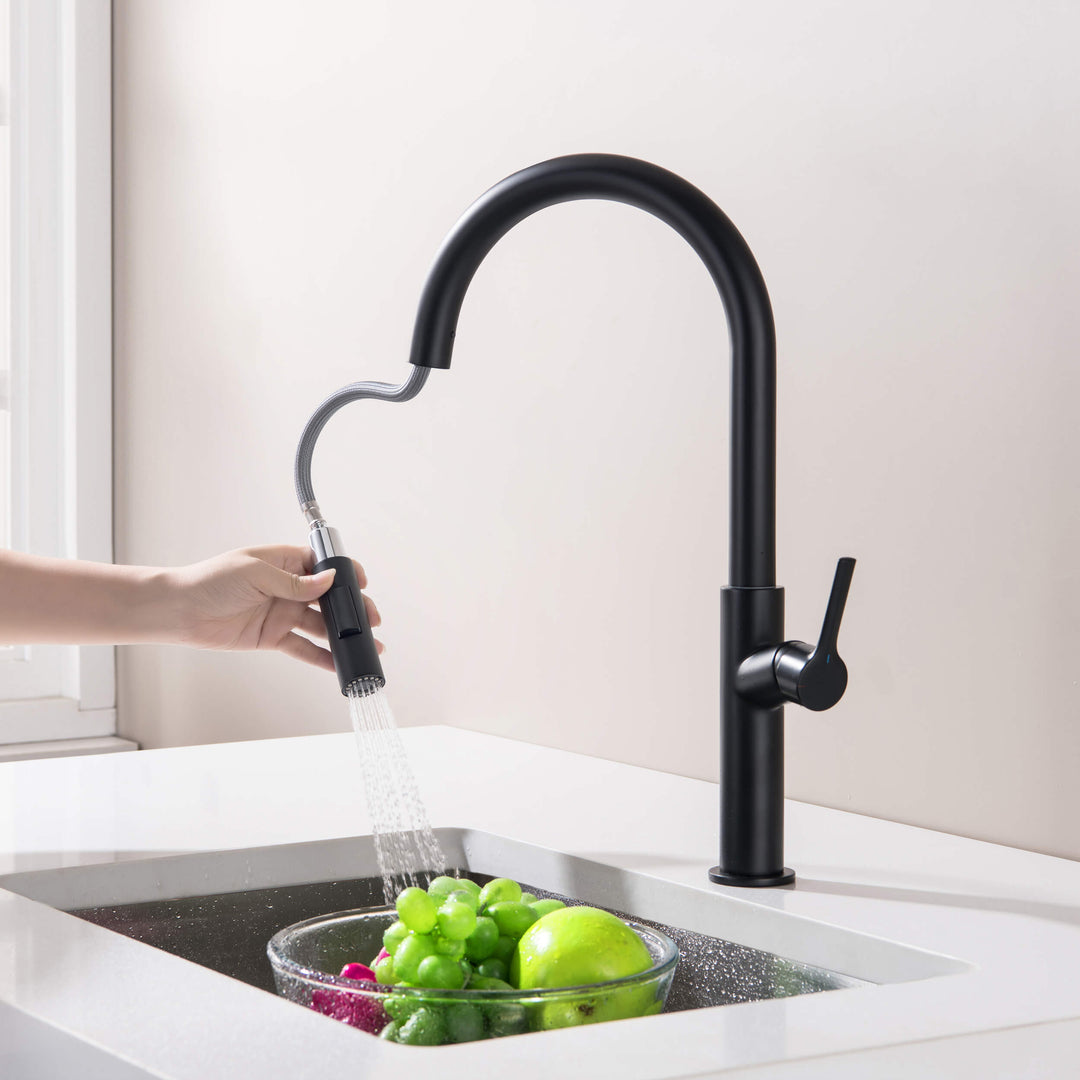 Neo Single-Handle Pull-Down Kitchen Faucet in Sink 2018