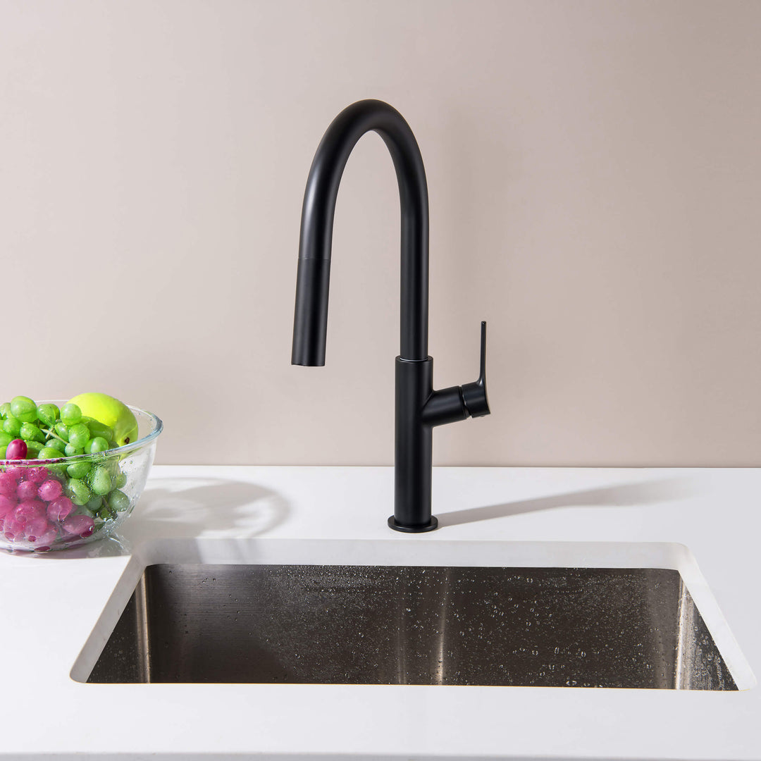 Neo Single-Handle Pull-Down Kitchen Faucet in Sink 2018