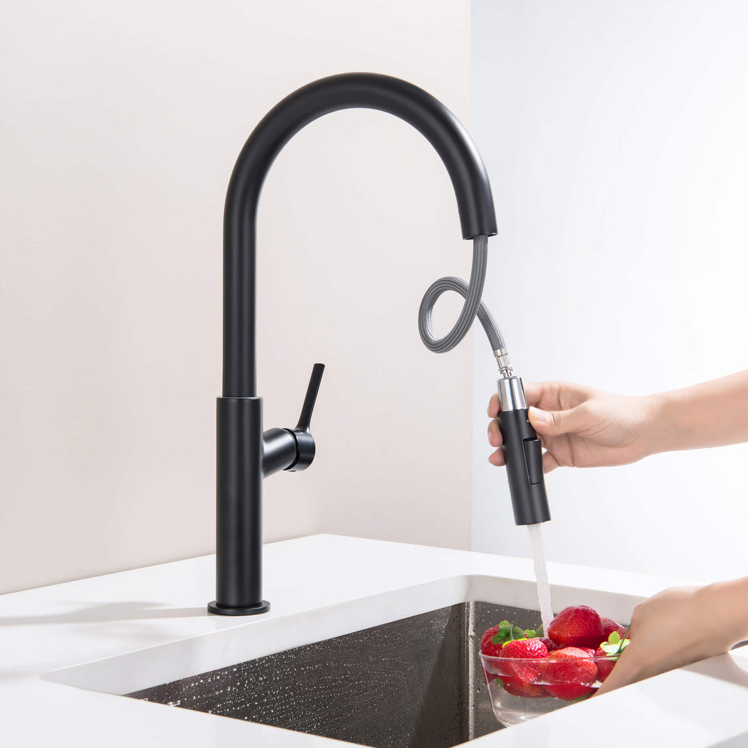 Neo Single-Handle Pull-Down Kitchen Faucet in Sink 2018