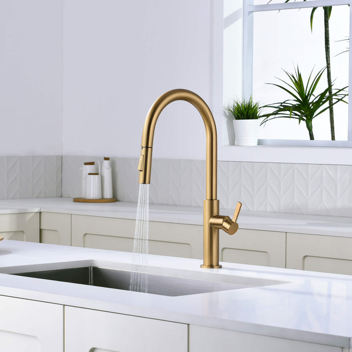 Neo Single-Handle Pull-Down Kitchen Faucet in 2019BB