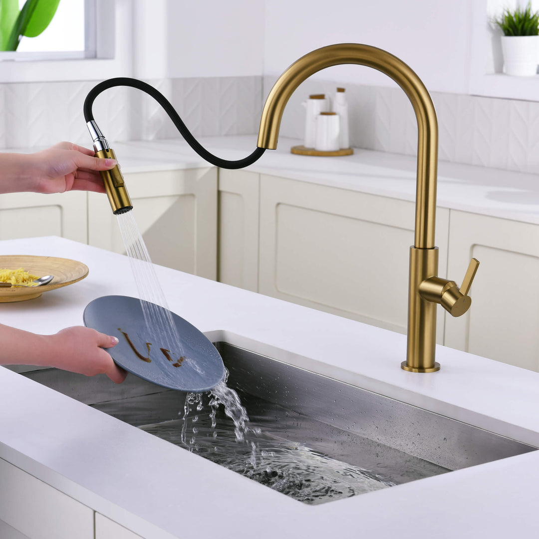 Neo Single-Handle Pull-Down Kitchen Faucet in 2019BB