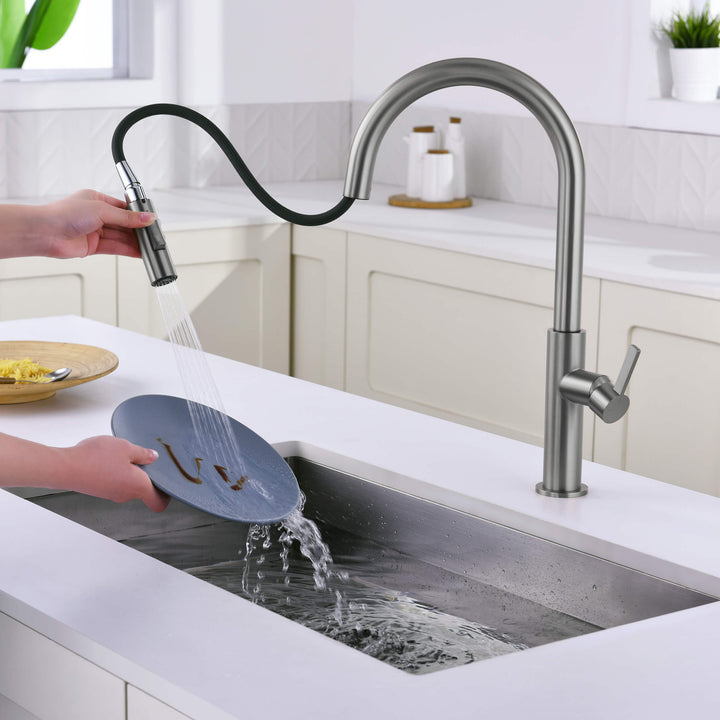 Neo Single-Handle Pull-Down Kitchen Faucet in 2019BB