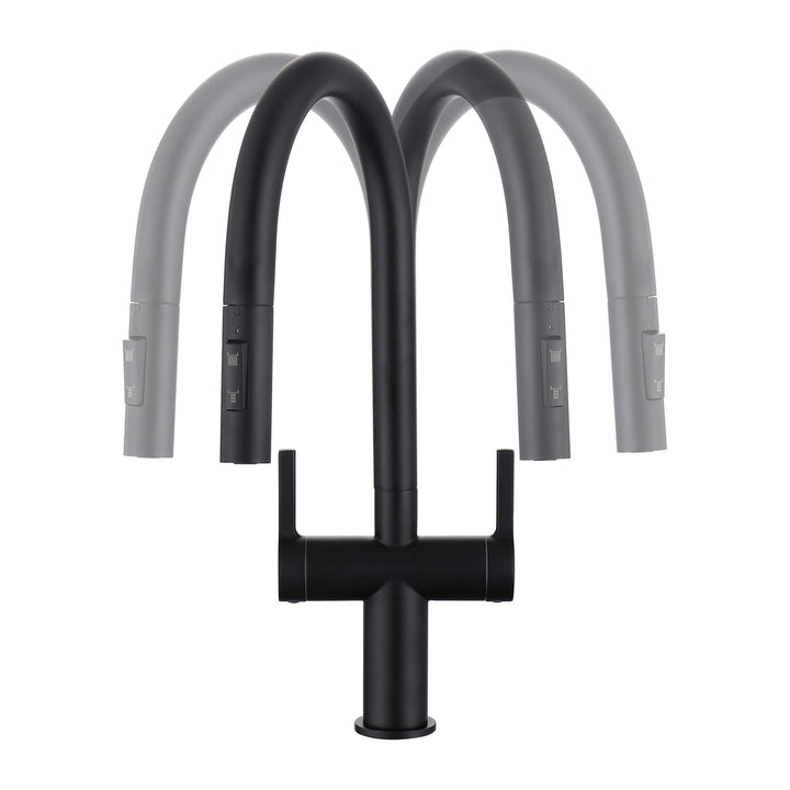 Neo Two-Handle Single-Hole Pull-Down Kitchen Faucet