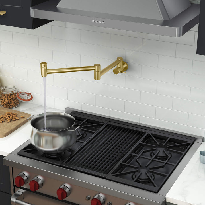 Halo Solid Brass Kitchen Pot Filler