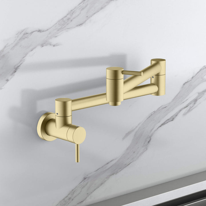 Halo Solid Brass Kitchen Pot Filler
