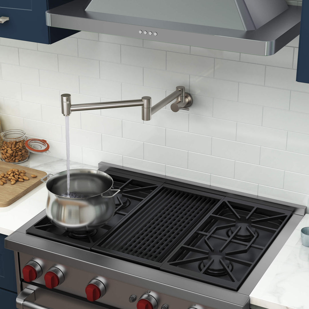 Halo Solid Brass Kitchen Pot Filler