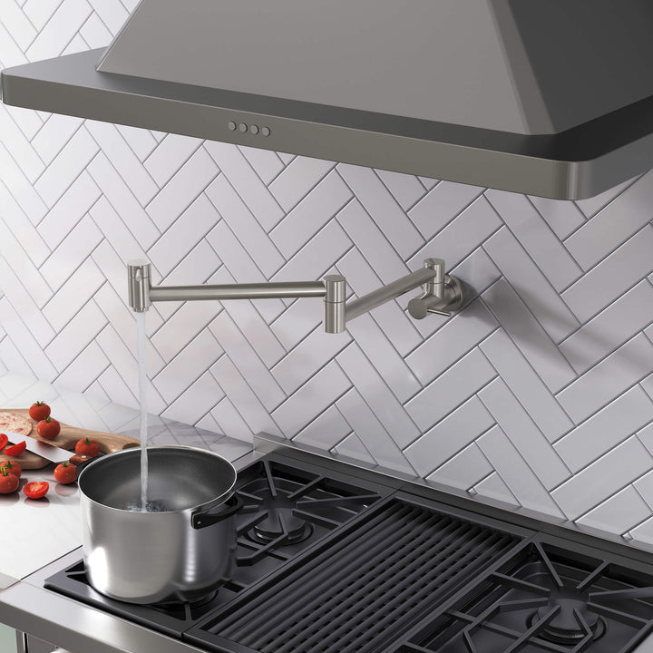 Halo Solid Brass Kitchen Pot Filler