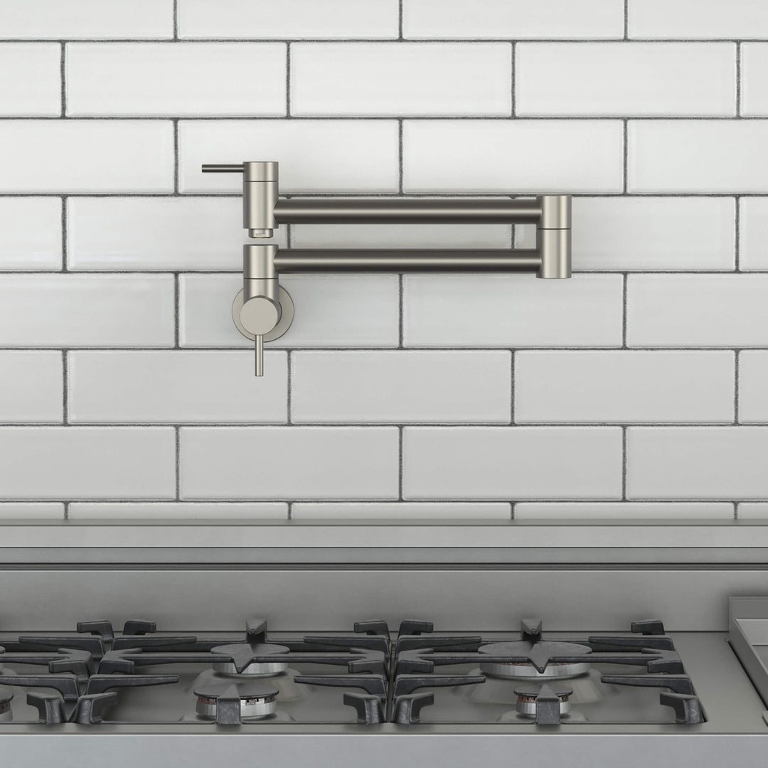 Halo Solid Brass Kitchen Pot Filler