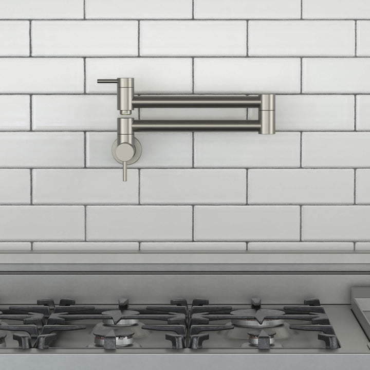 Halo Solid Brass Kitchen Pot Filler
