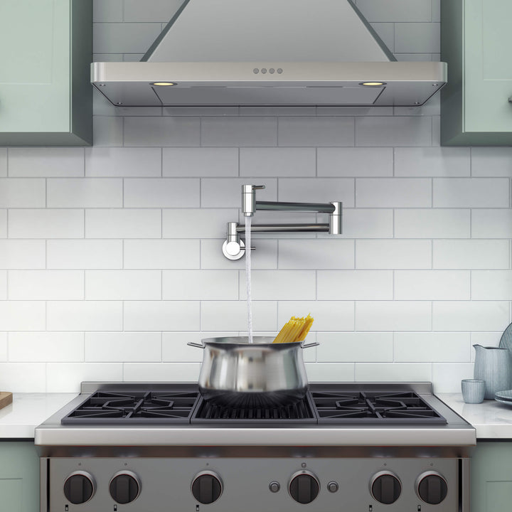 Halo Solid Brass Kitchen Pot Filler