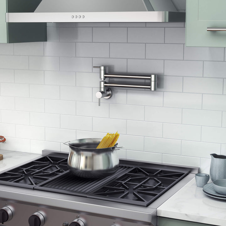 Halo Solid Brass Kitchen Pot Filler