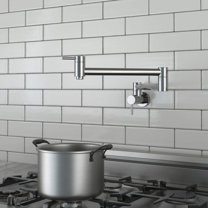 Halo Solid Brass Kitchen Pot Filler
