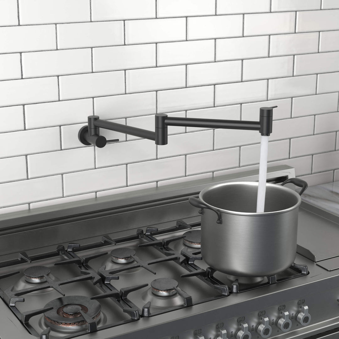 Halo Solid Brass Kitchen Pot Filler