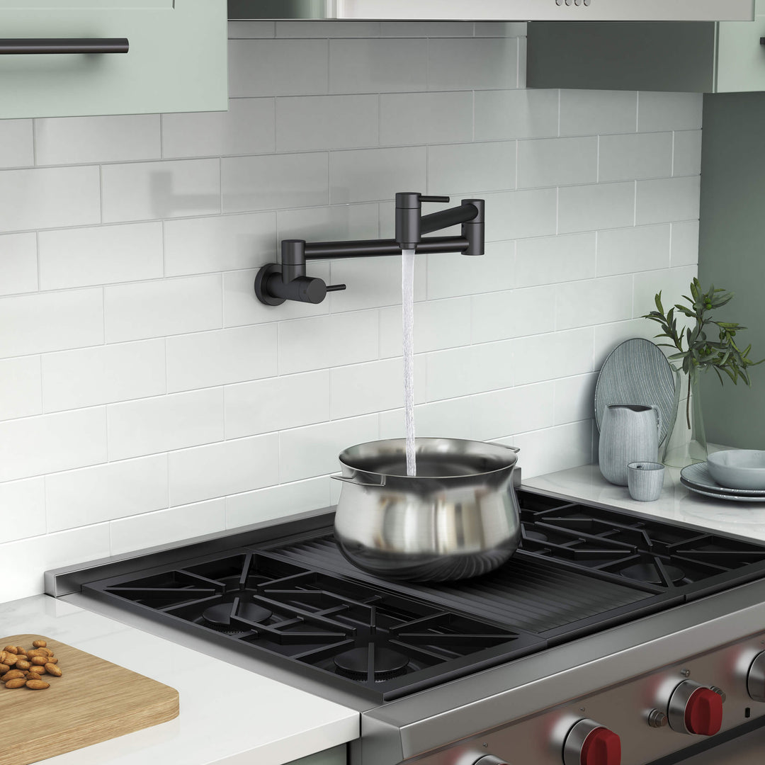Halo Solid Brass Kitchen Pot Filler