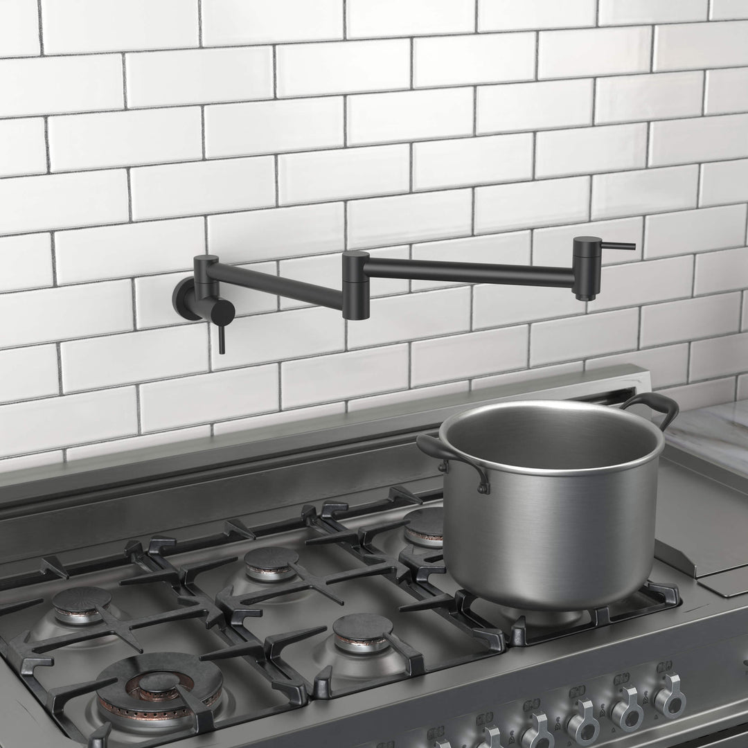 Halo Solid Brass Kitchen Pot Filler