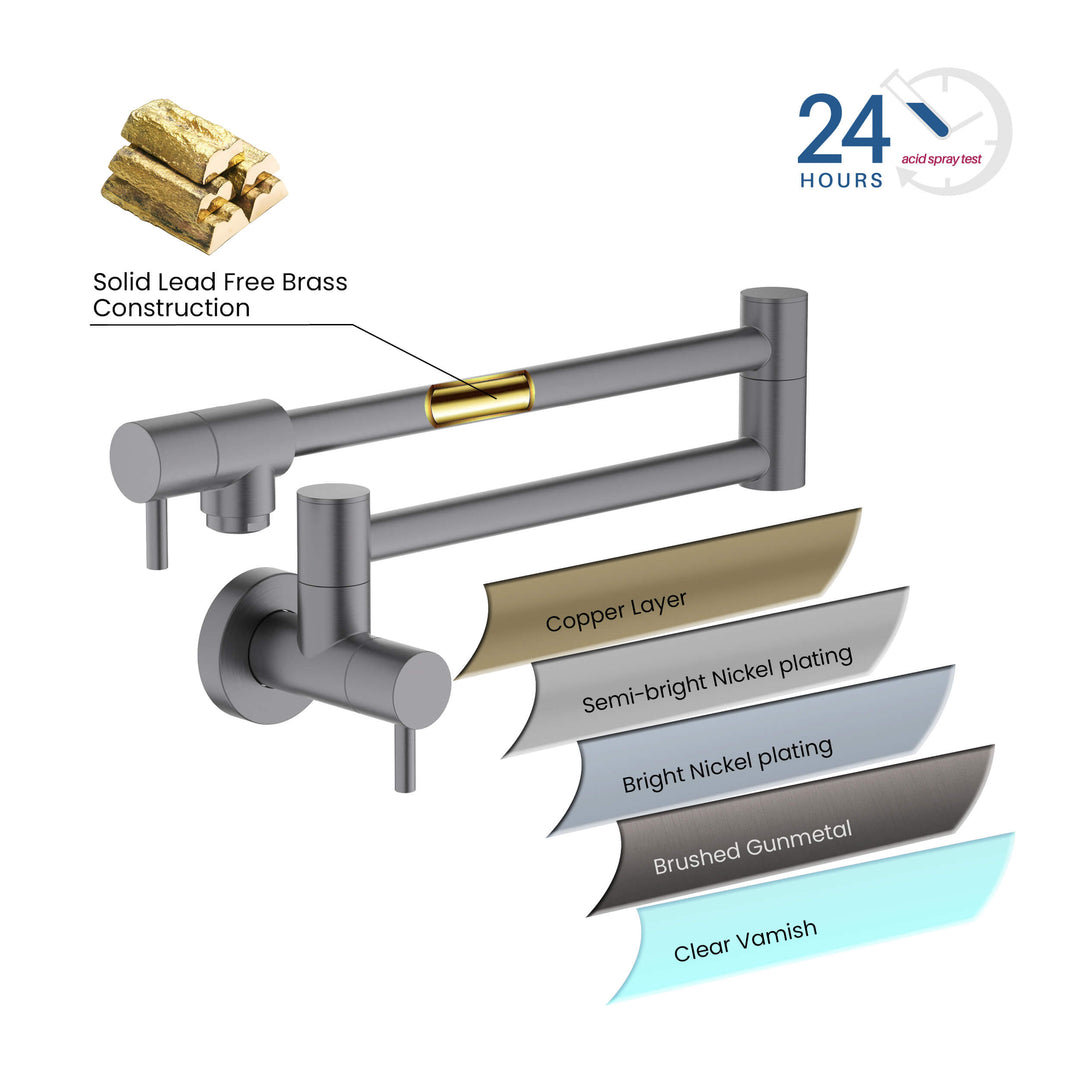 Stainless Steel Kitchen Pot Filler