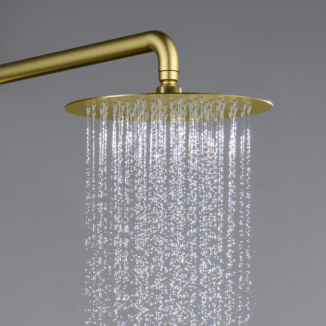Halo Pressure-Balanced 2-Function Wall-Mount Shower Column with Rough-In Valve