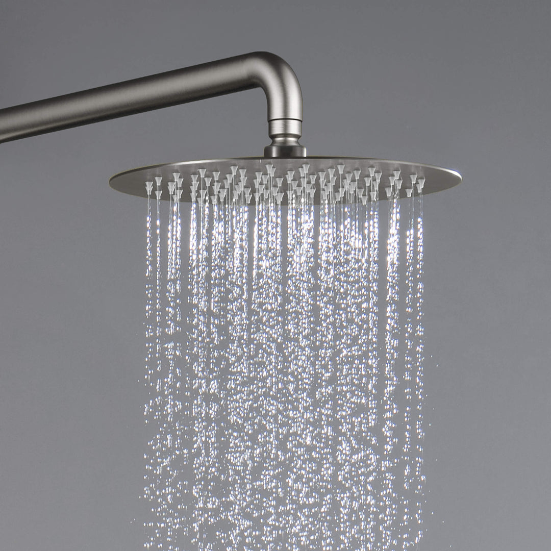 Halo Pressure-Balanced 2-Function Wall-Mount Shower Column with Rough-In Valve