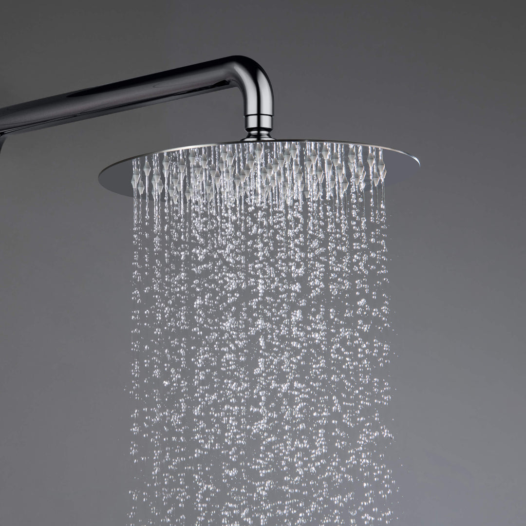 Halo Pressure-Balanced 2-Function Wall-Mount Shower Column with Rough-In Valve