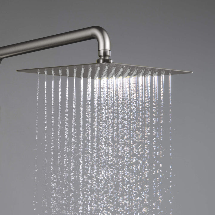 Quadra Pressure-Balanced 2-Function Wall Mount Shower Column with Rough-In Valve