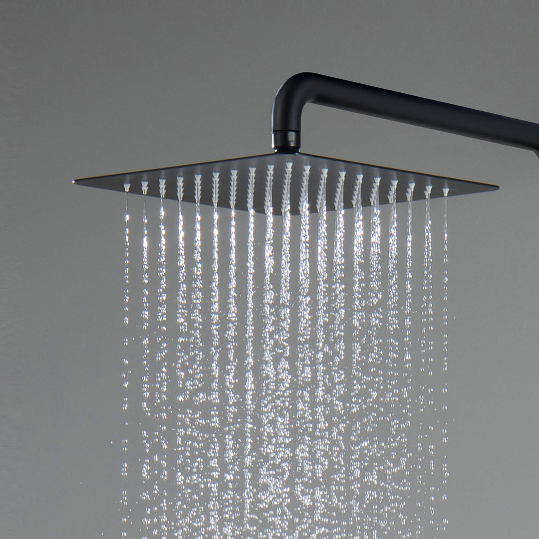 Quadra Pressure-Balanced 2-Function Wall Mount Shower Column with Rough-In Valve