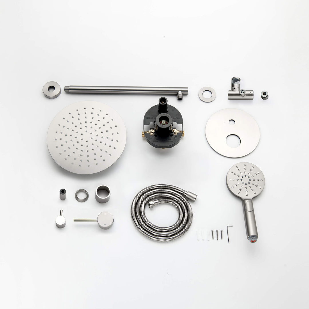 Halo Pressure-Balanced Wall-Mount Shower System