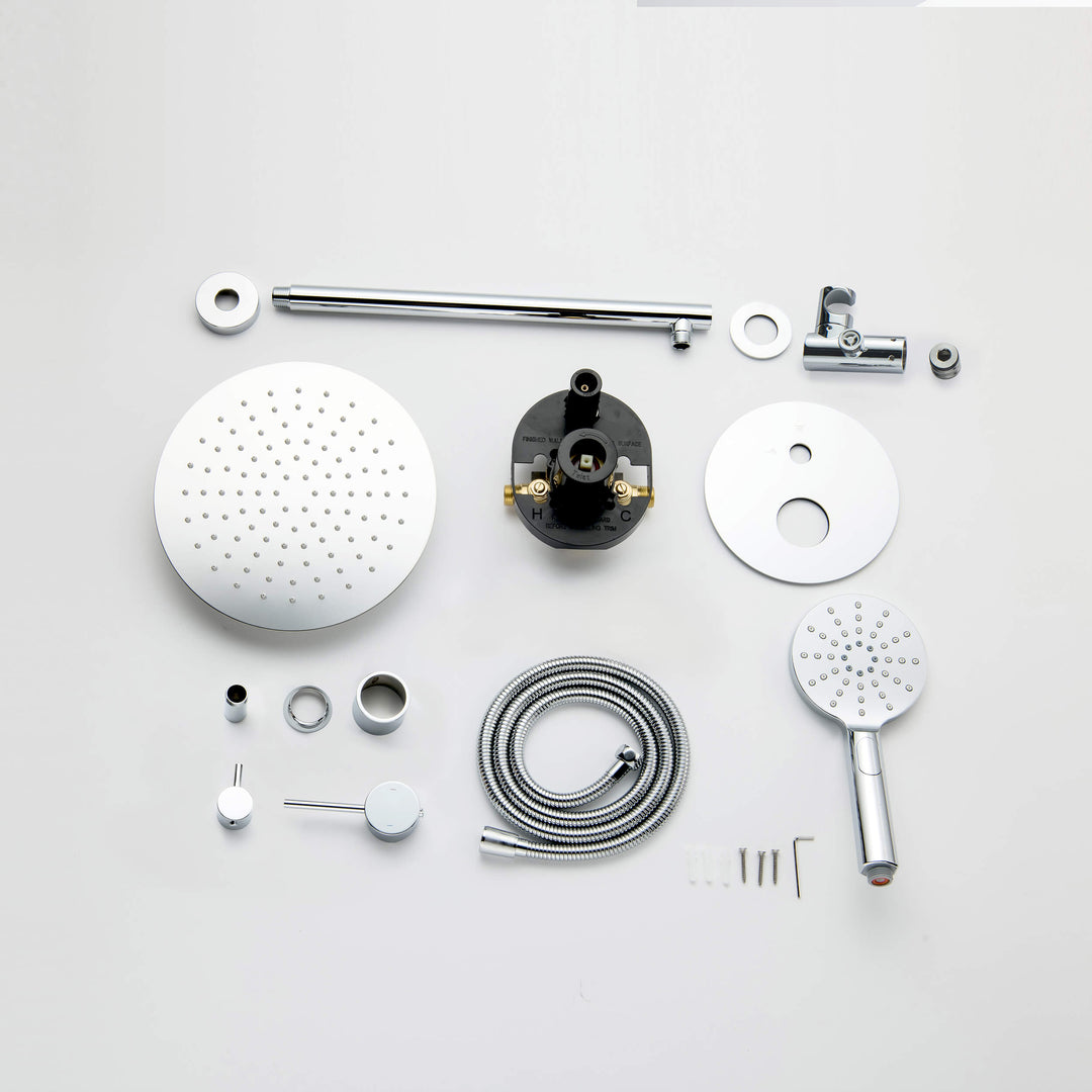 Halo Pressure-Balanced Wall-Mount Shower System