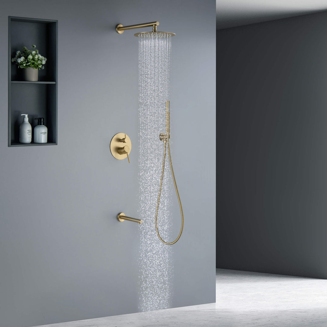 Halo Pressure-Balanced Wall-Mount Shower System