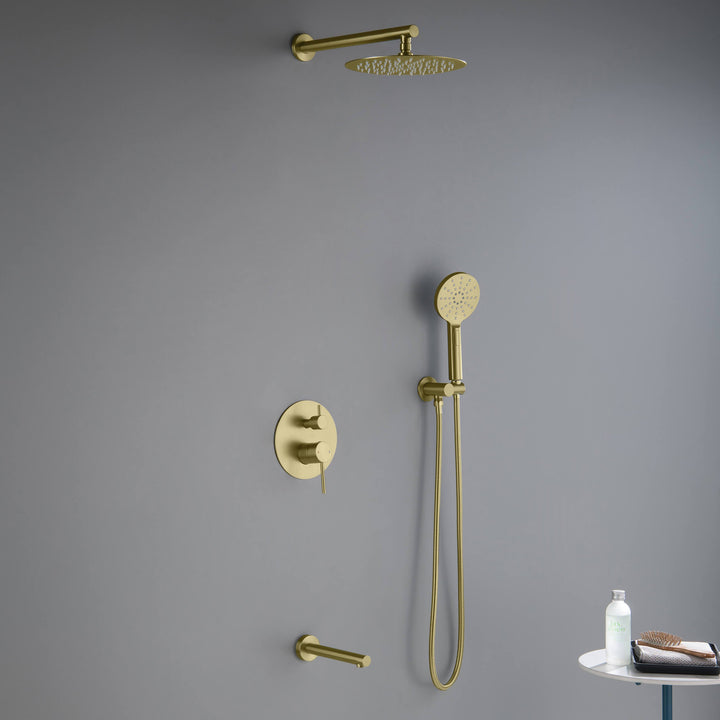 Halo Pressure-Balanced Wall-Mount Shower System