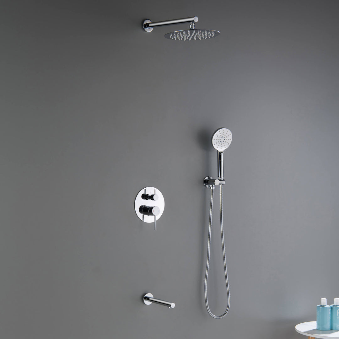 Halo Pressure-Balanced Wall-Mount Shower System