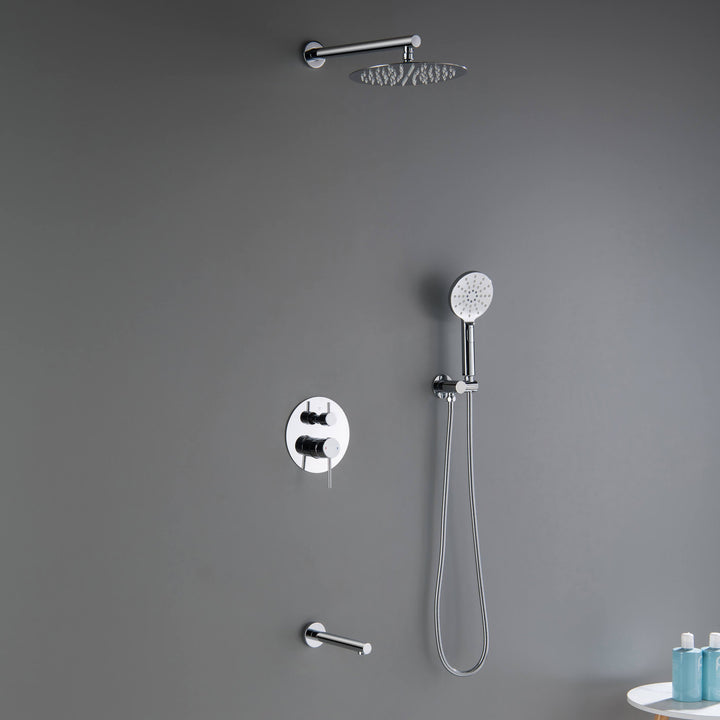 Halo Pressure-Balanced Wall-Mount Shower System