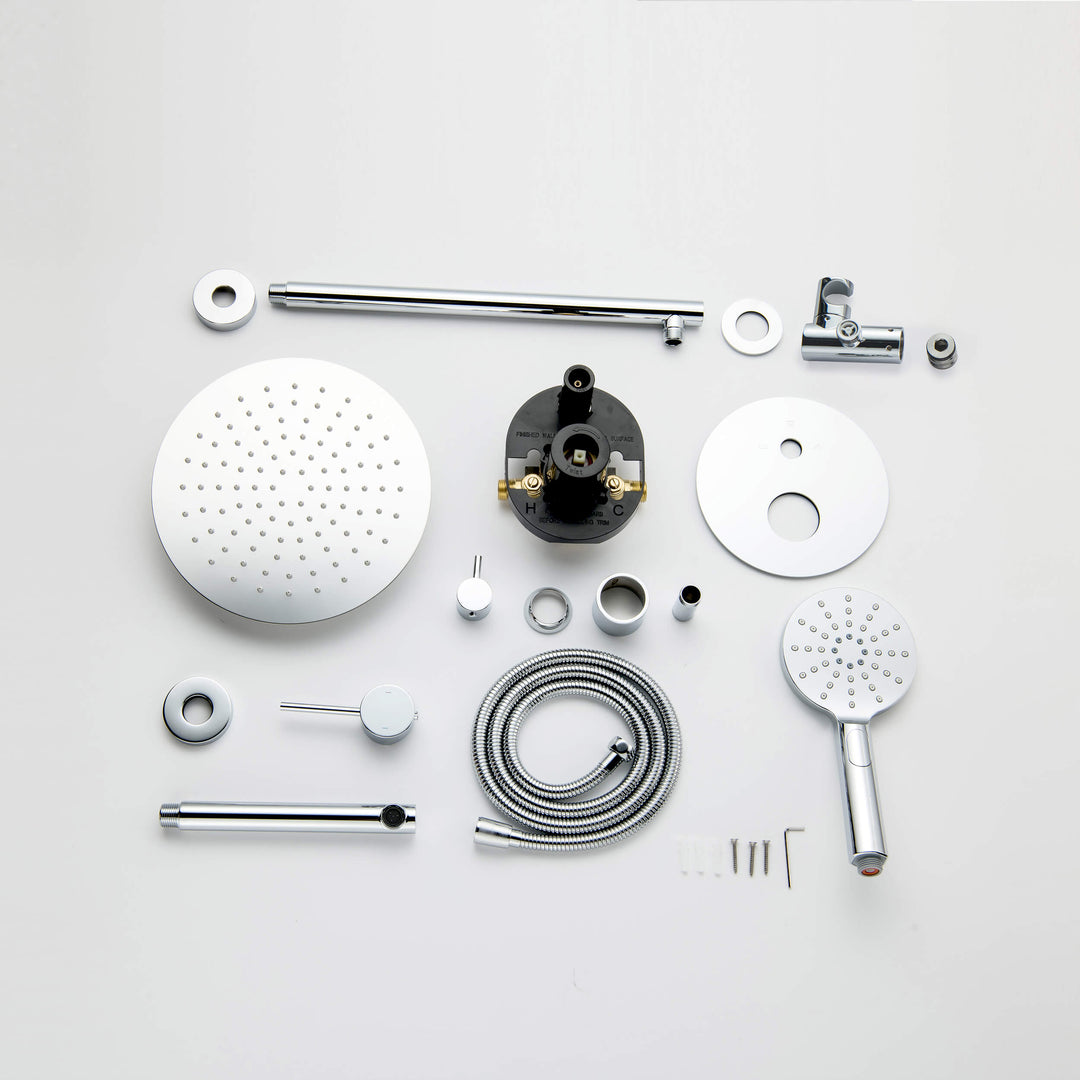 Halo Pressure-Balanced Wall-Mount Shower System