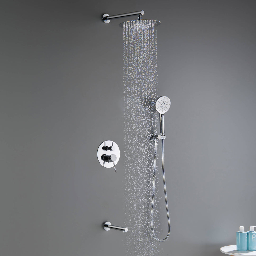 Halo Pressure-Balanced Wall-Mount Shower System