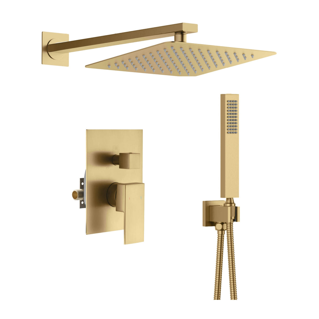 Quadra Pressure-Balanced Wall Mount Shower System