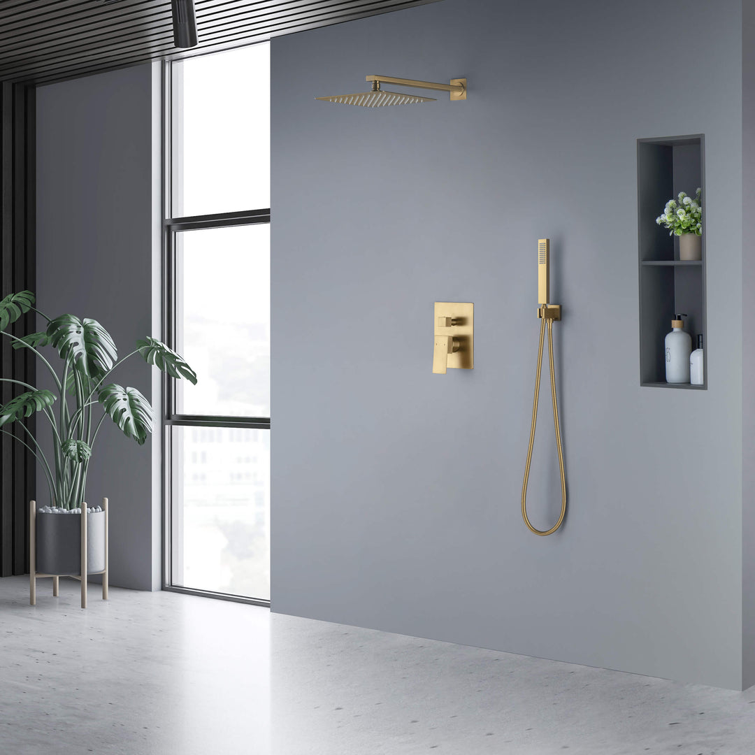 Quadra Pressure-Balanced Wall Mount Shower System