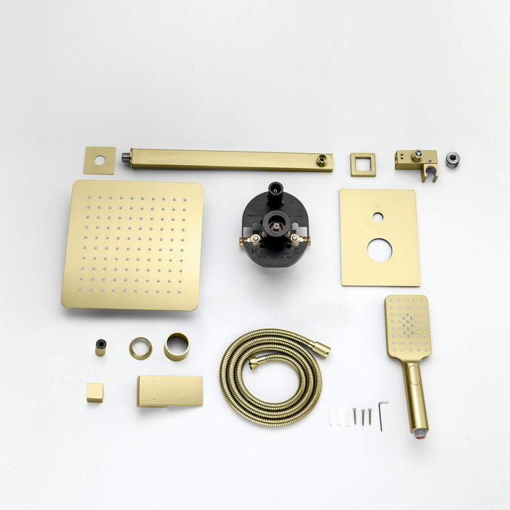 Quadra Pressure-Balanced Wall Mount Shower System