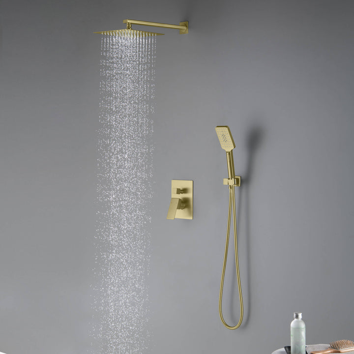 Quadra Pressure-Balanced Wall Mount Shower System