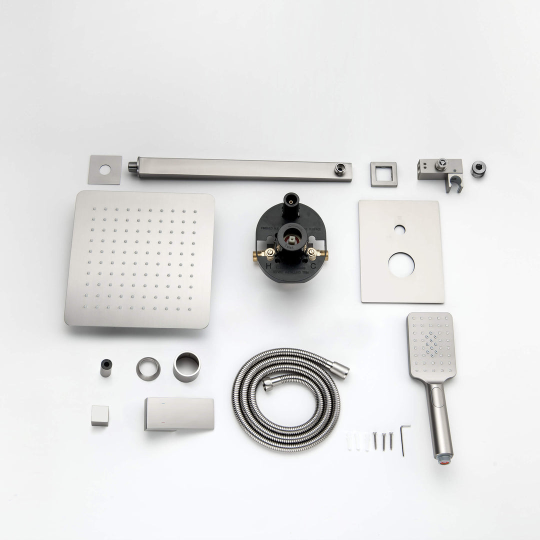 Quadra Pressure-Balanced Wall Mount Shower System