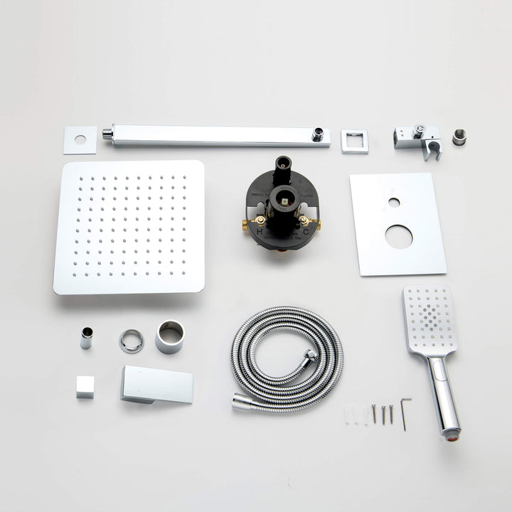Quadra Pressure-Balanced Wall Mount Shower System