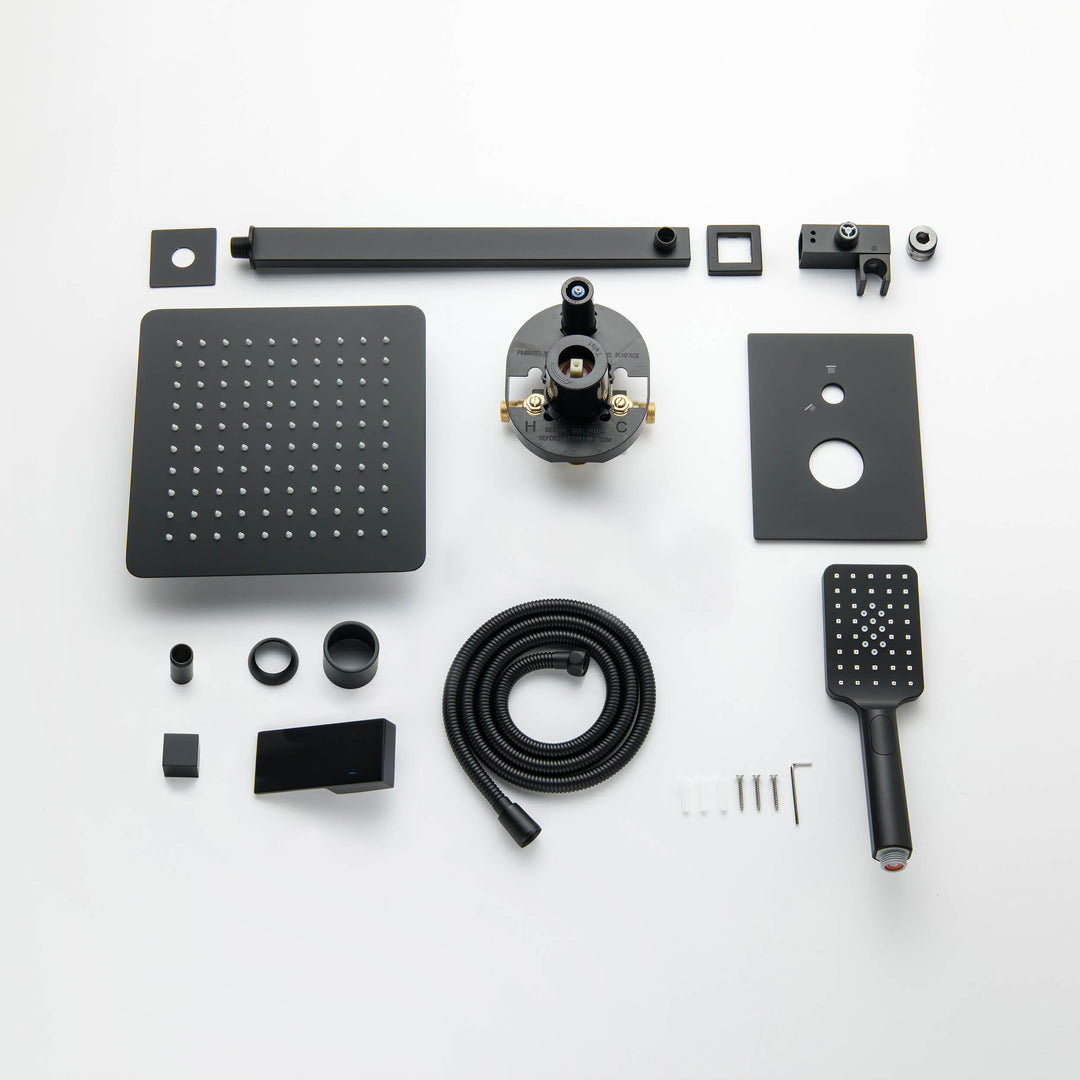 Quadra Pressure-Balanced Wall Mount Shower System