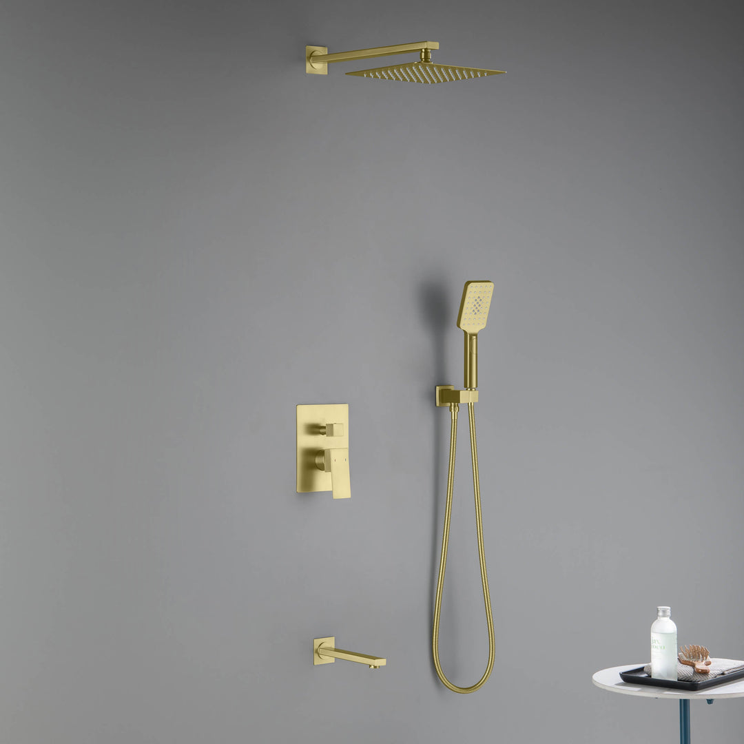 Quadra Pressure-Balanced Wall Mount Shower System